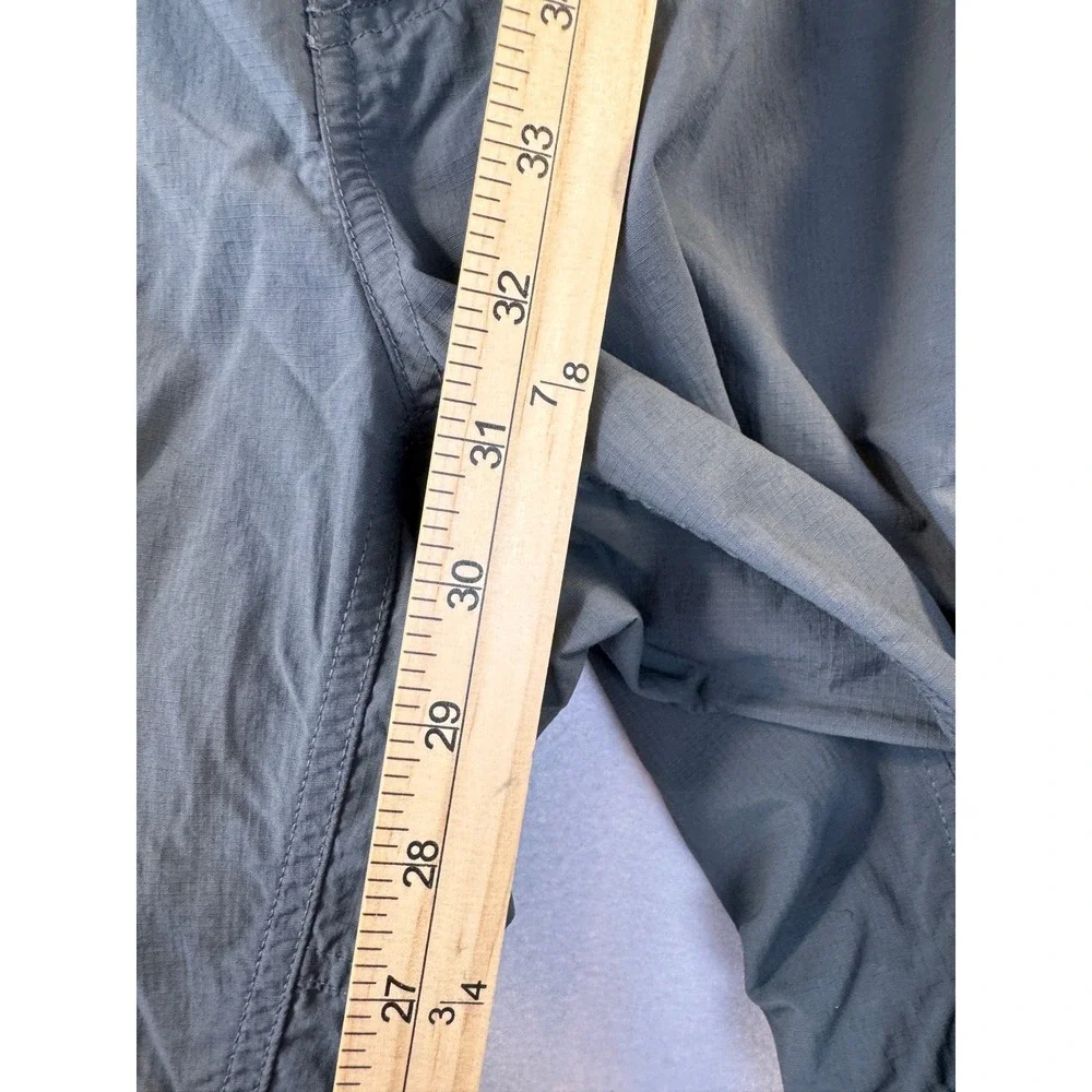 Columbia Omni-Shade Mens 38x32 Gray Cargo Hiking Pants Outdoor Utility